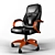 ErgoMesh Office Chair 3D Model 3D model small image 1