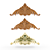 Elegant Wood Ornament 3D model small image 1