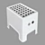 Sleek Ikea Stool for Any Space 3D model small image 2
