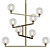 Tech Lighting Gambit Chandelier 3D model small image 1