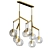 Luxury Tech Lighting Double Chandelier 3D model small image 1