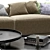 Delano de Pianca Sofa: Sleek and Stylish Seating 3D model small image 2