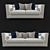 Mexican Dream Sofa Set 3D model small image 1