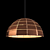 Bronze Metal Pendant Lamp - Lucide Ramona 3D model small image 1