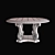 Elegant Moissonnier Table: Perfect for V-Ray 3D model small image 2