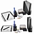 Elegant Desktop Decor Set 3D model small image 1