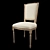 Elegant Cadencia Dining Chair 3D model small image 1