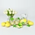Title: Lime and Mint Infused Tulip Lemonade 3D model small image 3
