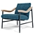 Elegant H.Russell Armchair 3D model small image 2