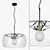 Acquario Lightstar Pendant Light 3D model small image 1