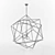 Hubert le Gall Polyedres Pendant: Modern Elegance 3D model small image 2