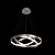 Modern LED Designer Chandelier 3D model small image 1