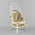 Elegant Caterina Chair 3D model small image 1