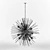 Zanadoo Sputnik Pendant: Illuminate in Style 3D model small image 2