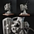 Vintage Keystone 8mm Cinema Projector 3D model small image 2