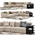 Luxury Delano Sofa by R&S PIANCA 3D model small image 1