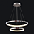 ET2 Hoops LED Pendant: Elegant Lighting Solution 3D model small image 2