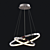 ET2 Hoops LED Pendant: Elegant Lighting Solution 3D model small image 3