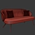 Lema Bice Sofa: Sleek and Stylish Living Furniture 3D model small image 3
