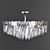 Trillion 10 Light Chandelier: Visual Comfort SN4001HAB 3D model small image 4