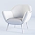 Lucy Armchair - Elegant and Stylish Seating Solution 3D model small image 3