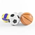Versatile Sports Balls: Football, Basketball, Volleyball 3D model small image 2