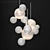 G&C BOLLE 14 Bubble Chandelier 3D model small image 1