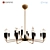 Durable Illumination: Hardy Chandelier 3D model small image 1