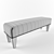 3D Max Vray Model: Fairfax Bench 3D model small image 2