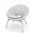 Luna Ergonomic Chair 3D model small image 3