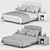 Evelyn Bed - Classic Elegance for Your Bedroom 3D model small image 3