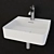 Laufen Val Washbasin - Modern and Sleek 3D model small image 1
