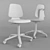 Bimos Labsit 9123: Ergonomic Lab Chair 3D model small image 3