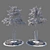  Fresh Sapling Duo 3D model small image 2