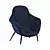 Stylish Armchairs for Comfort 3D model small image 1