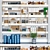 Beauty Salon Storage Rack 3D model small image 1