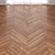 Marmara Walnut Wood Parquet Flooring 3D model small image 2