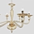 Danieli Amber SP6 Chandelier 3D model small image 2