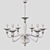 Danieli Amber SP6 Chandelier 3D model small image 3