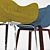 Elegant NAOS MisuraEmme Chair 3D model small image 2