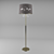 Crystal Floor Lamp 3D model small image 1