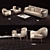 Luxury Italian Cipriani Sofa 3D model small image 1