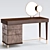 Elegance in Motion: Smania Dressing Table 3D model small image 1