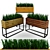 BlossomBox: 3 Stylish Plant Containers 3D model small image 1