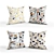 Cozy Creatures Pillow Set 3D model small image 1