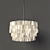 Sea Breeze Capiz Chandelier 3D model small image 1