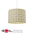 Fluffy Pendant Lamp - Yellow Shade 3D model small image 1