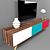 Sleek TV Console - Modern Design 3D model small image 3