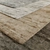 Luxury Fur Patterned Rug 3D model small image 2