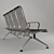 Fursys Ch180: Stylish Waiting Chair 3D model small image 2